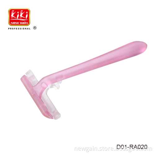 disposable plastic shaving razor. portable hair razor